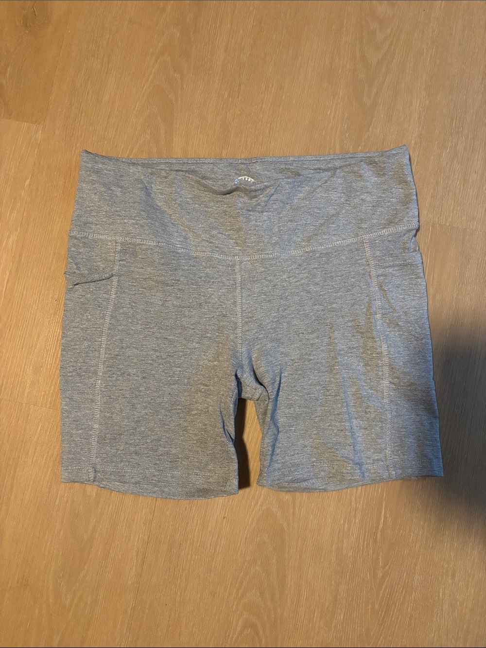 One Step Up Gray Active Bike Shorts size XL